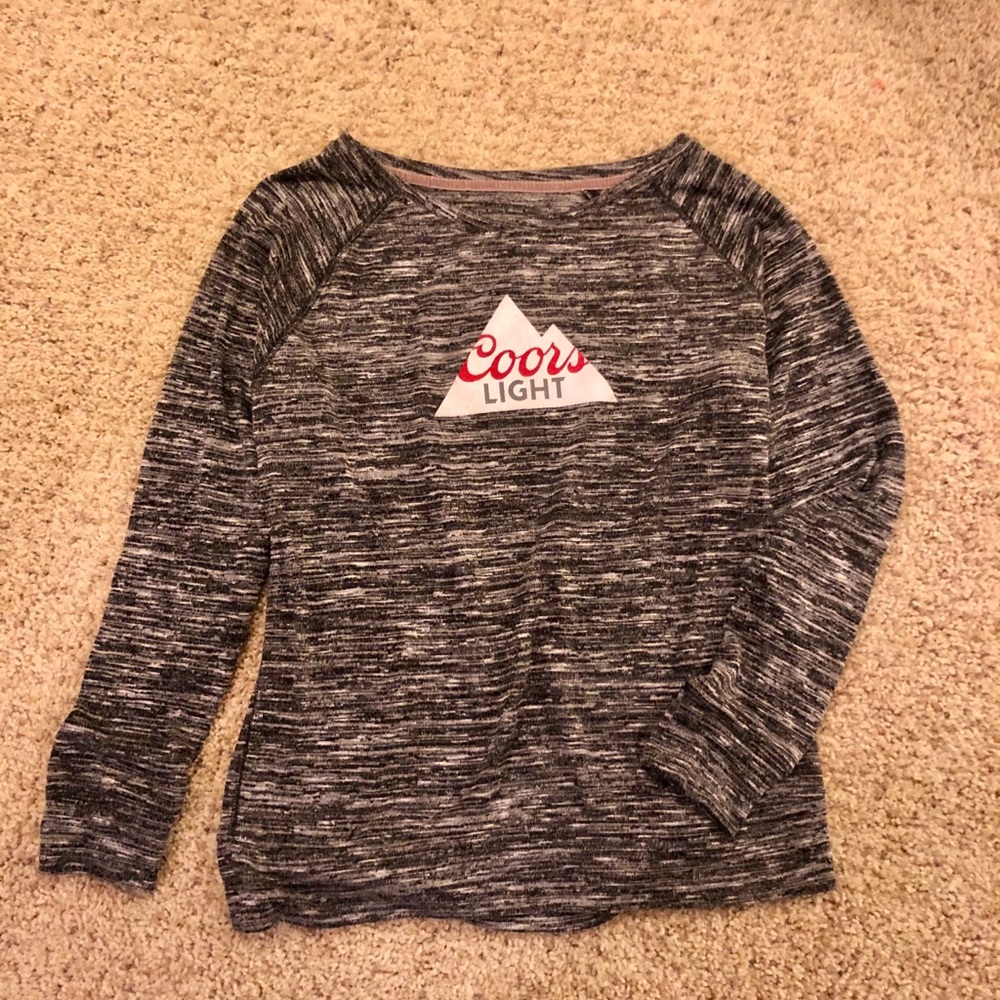 Lightweight Coors Light pullover